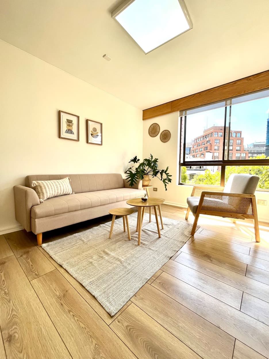 Espacio de terapia iluminado